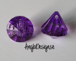 Prisma liten "Änglakropp" lila i acryl 1st