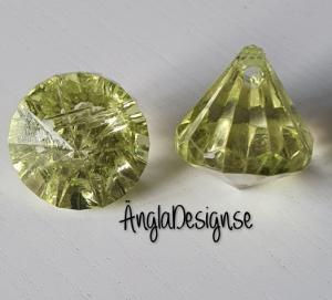 Prisma liten "Änglakropp" limegrön i acryl 1st