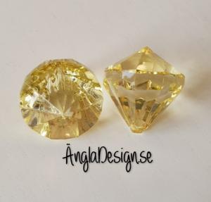 Prisma mellan "Änglakropp" gul i acryl 1st