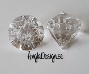 Prisma mellan "Änglakropp" klar (transparent) i acryl 1st