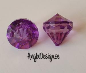 Prisma mellan "Änglakropp" lila i acryl 1st