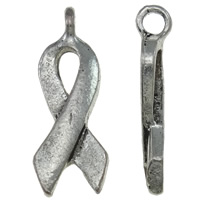 Berlock awareness band, antiksilver, 10-pack