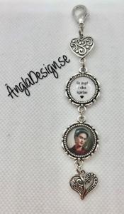 Bröllopssmycke med eget fotografi och egen text