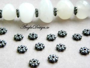 Daisy svart/gunmetal 6mm, 30-pack