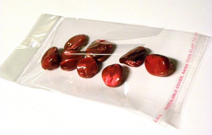Andrasortering: Cellofanpåsar 6x8cm med vit kant, 100-pack