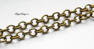 Crosskedja brons small, 1m