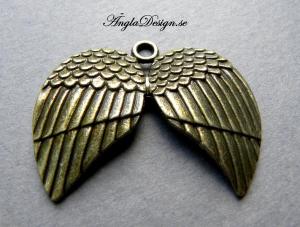 Hänge stora änglavingar, brons, 1st