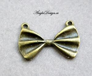 Connector rosett brons, 3-pack