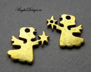 ANDRASORTERINGBerlock antikguld, söt ängel, 2-pack
