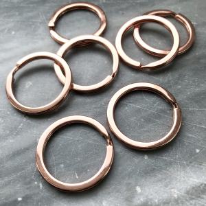 Nyckelring roseguld,25mm,1st