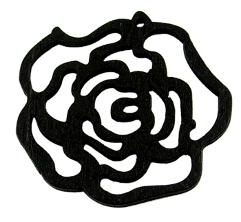 Hänge ROS svart, 1 st