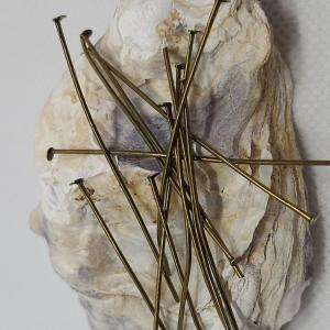 Hattpinnar brons 5cm, 30-pack