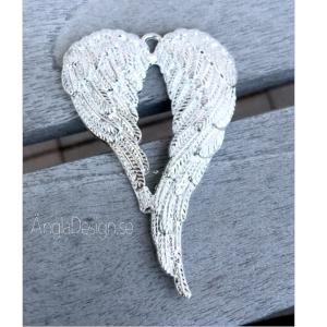 Hänge stort, änglavingar ljust silver, 1st