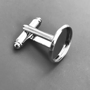 Manschettknapp ram platinum 14mm, 1st