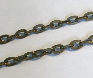 Kedja ankarlänk 5x3mm brons, 1 meter
