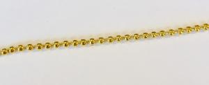 Kulkedja, guldfärgad, 1,5mm, 1 meter