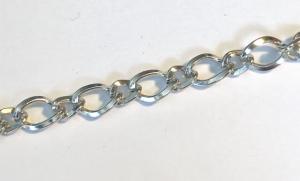 Kedja mor &son 5,5 mm bred antiksilver, 1 meter