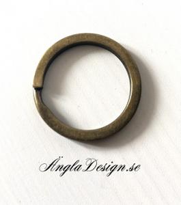 Nyckelring brons 25mm, 1st