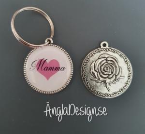 Färdig nyckelring ”Mamma”, 1st