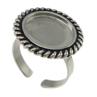 Ringstomme ställbar stainless steel, innermått för bild 14mm 1st