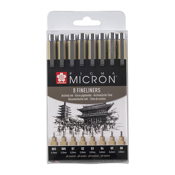 Sakura Pigma Micron Finliners