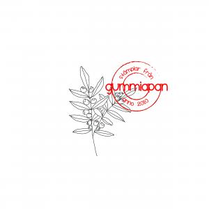 Gummiapan-Blåbärskvistar