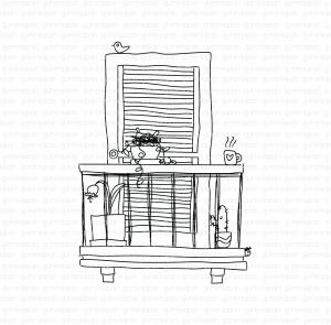 Gummiapan-Balkong Barcelona