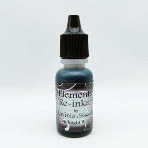 Elements Re-Inker- Midnight Blue