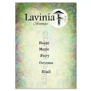Lavinia Mailbox Names Stamp