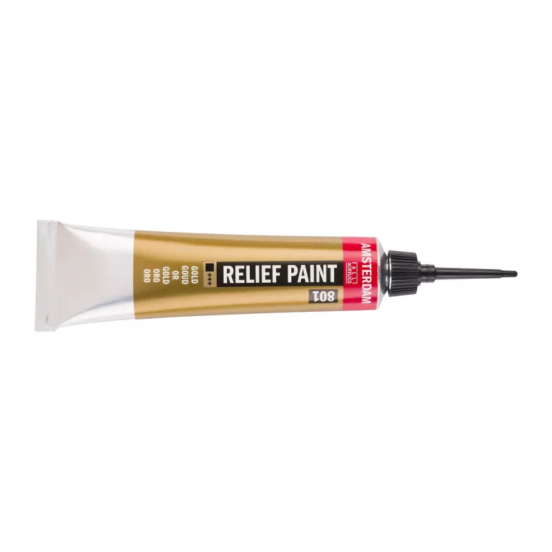 Relief Paint Gold