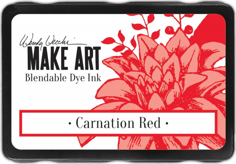 Wendy Vecchi Make Art Blendable Dye Ink-Carnation Red