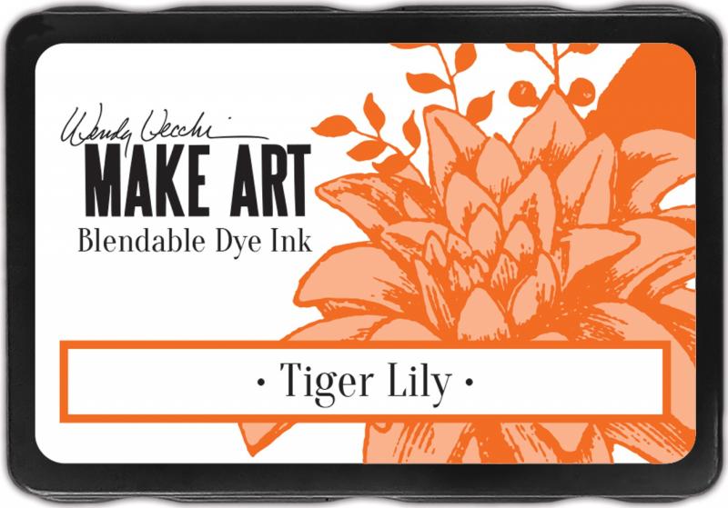 Wendy Vecchi Make Art Blendable Dye Ink-Tiger Lily
