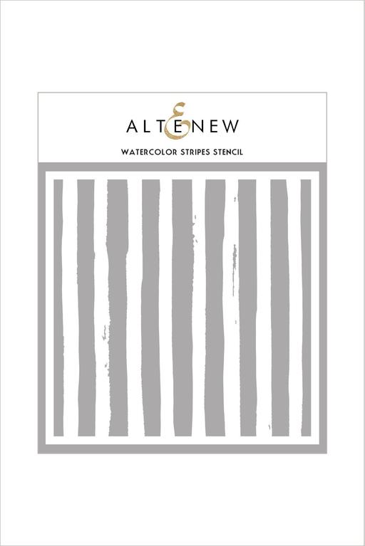 Altenew Stencil- Watercolor Stripes