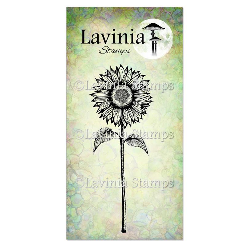 Lavinia Open Sunflower Stamp