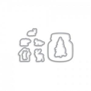 Hero Arts Winter Scene frame cut