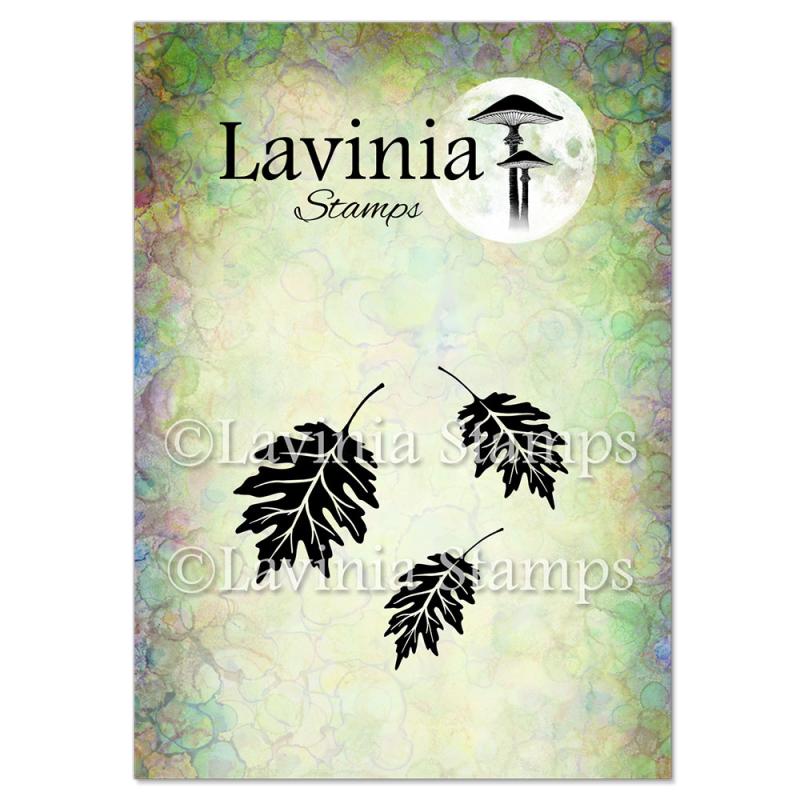 Lavinia Red Oak Leaf Stamp
