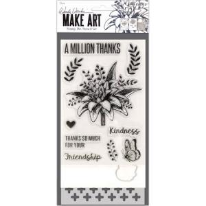 Wendy Vecchi Make Art Stamp A Million Thanks