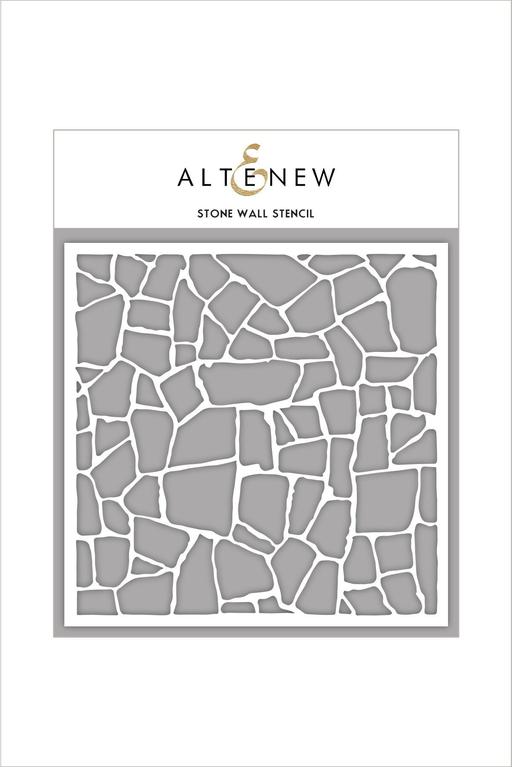 Altenew Stencil- Stone Wall