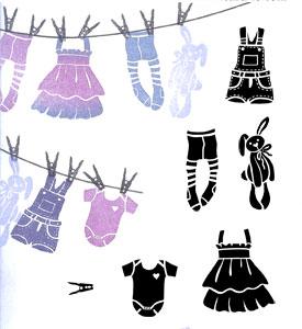 Majestix Baby girl wash-line