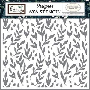 Stencil Carta Bella Gather Branches