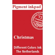 Different Colors Pigment inkpad Christmas