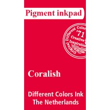 Different Colors Pigment inkpad Coralish