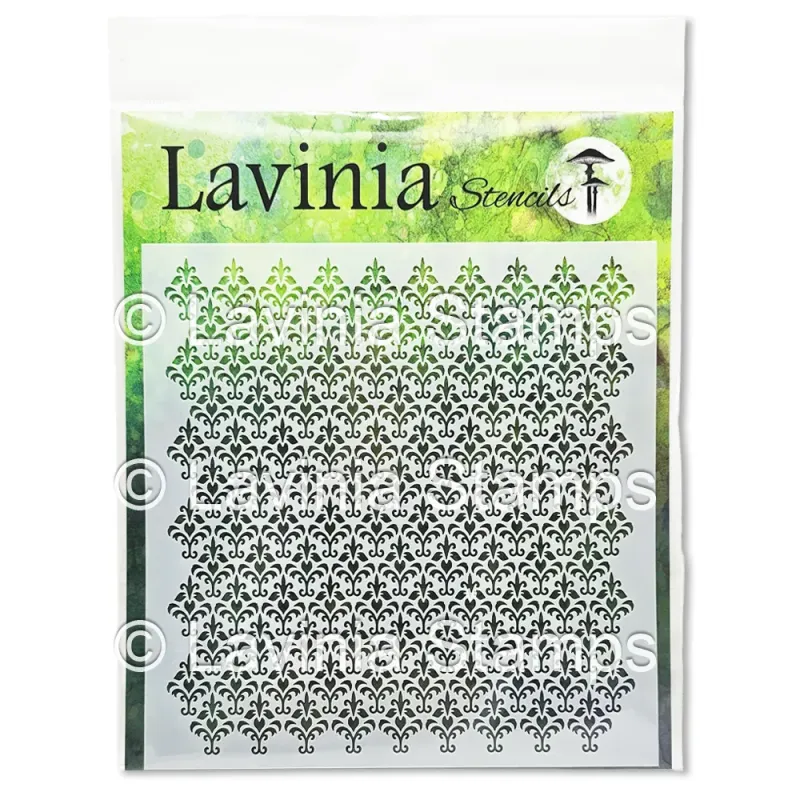 Lavinia Stencils Baroque Flower