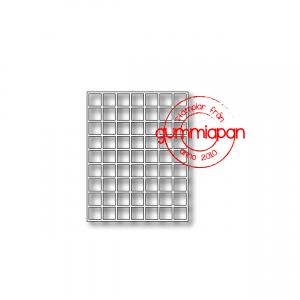 Gummiapan-Dies Stort Rutnät