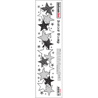 Darkroom door Border Stamp- Stars