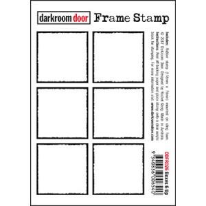 Darkroom door Frame Stamp -Boxes 6 Up