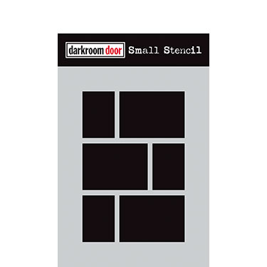 Darkroom door Small Stencil-Mixed Boxes