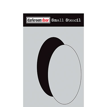 Darkroom door Small Stencil -Oval Set