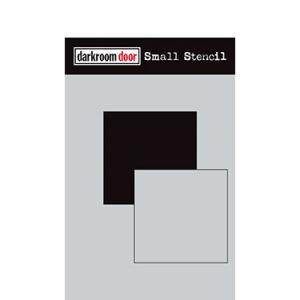 Darkroom door Small Stencil - Square Set