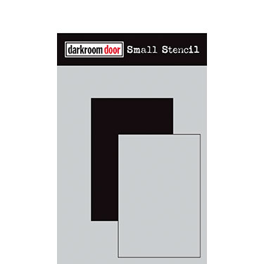 Darkroom door Small Stencil - Short Rektangel Set